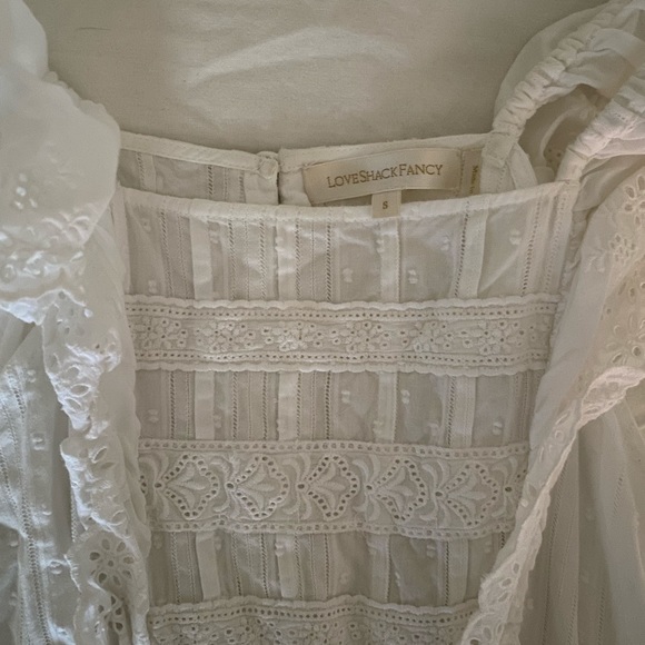 NWOT Loveshackfancy Margaret Dress size small - Picture 3 of 8